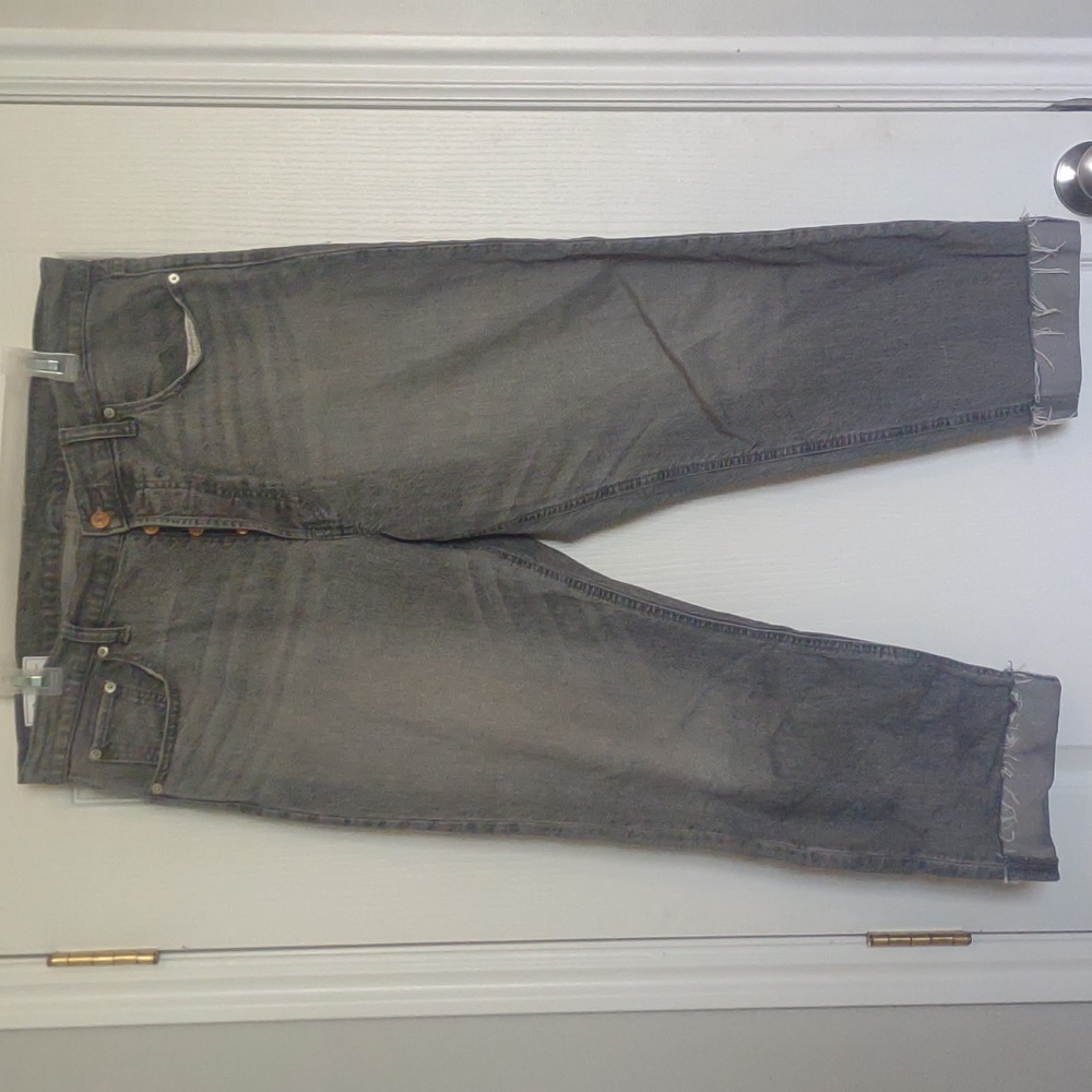 Gap Cheeky straight grey jeans size 16/33